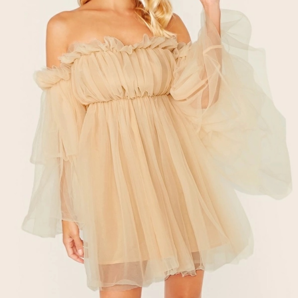 Shein Apricot Dress
